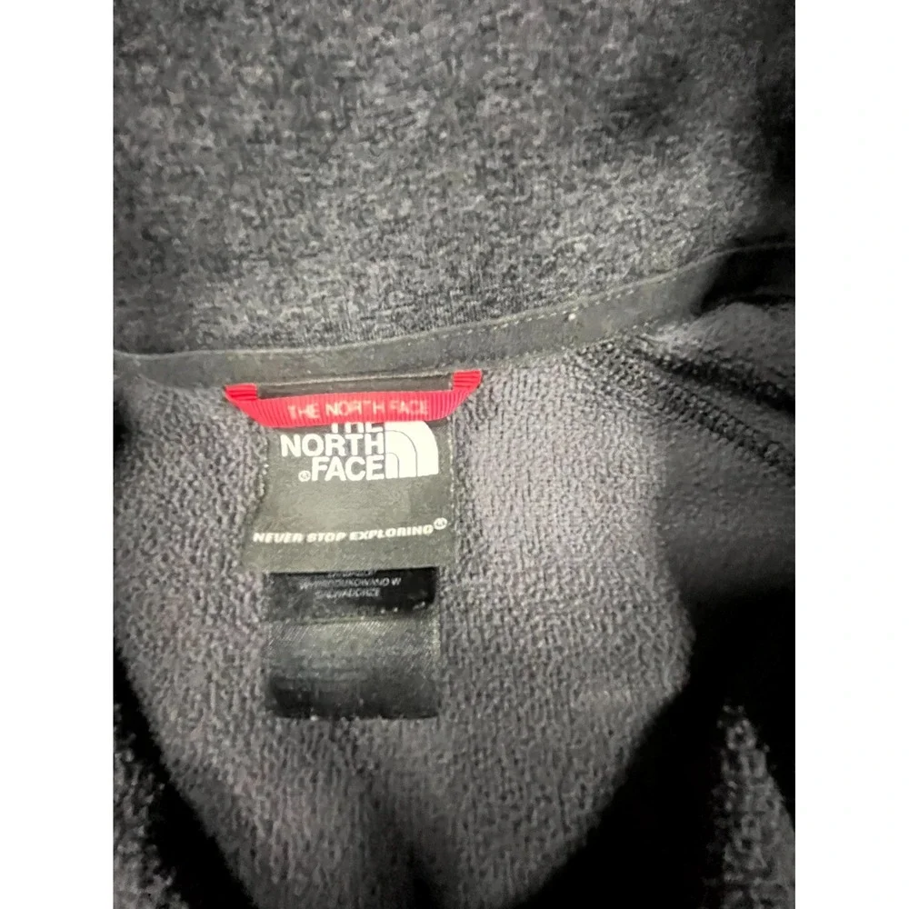 The North Face Never Stop Exploring Sweatshirt Mens Medium Charcoal Gray 1/4 Zip